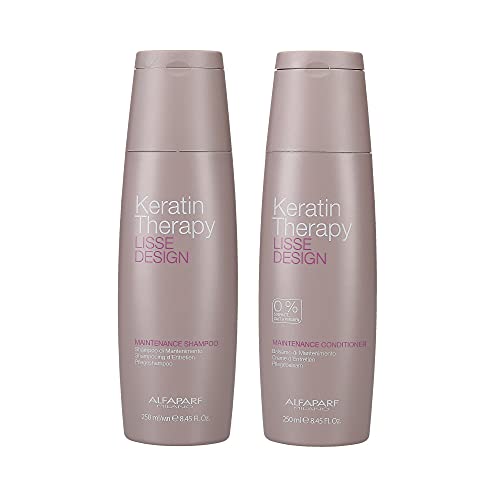 Alfaparf Lisse Design Keratin Shampoo & Conditioner 2x 250ml by AlfaParf