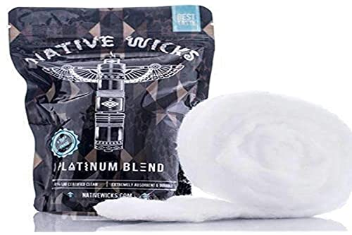 Native Wicks Platinum Blend, Bianco, 1 Unità (Confezione da 1)