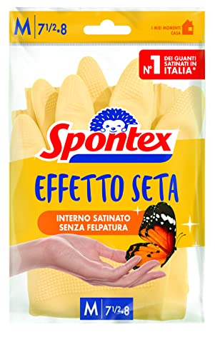 Spontex Guanti Effetto Seta Taglia M